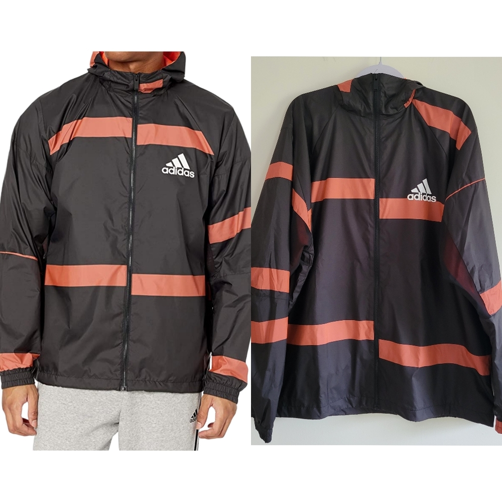Adidas W.N.D‎ Windbreaker Jacket Size L NWT